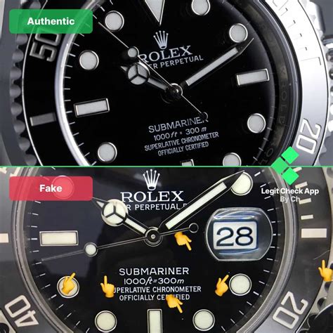 how to tell fake rolex submariner|is my rolex submariner real.